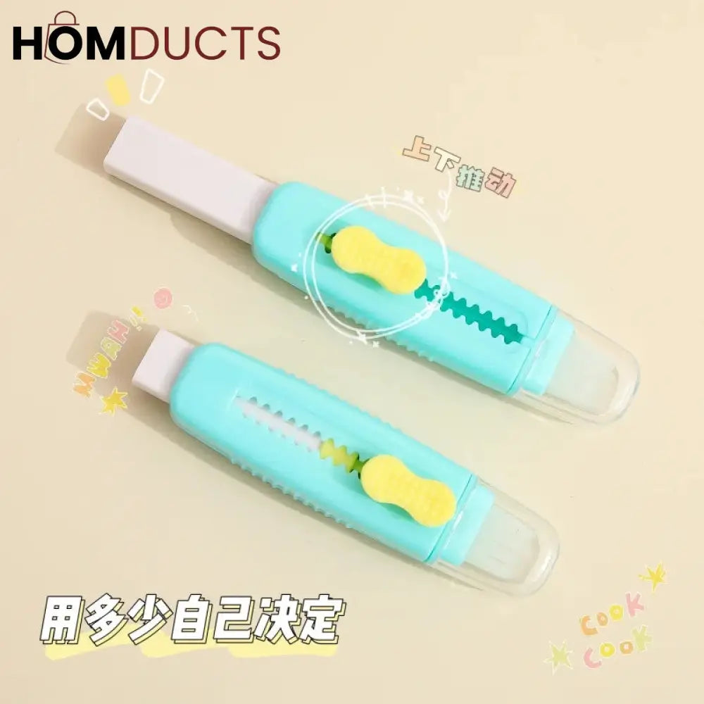 Retractable Sliding Eraser