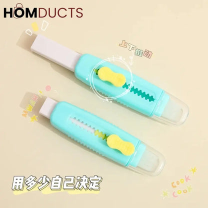 Retractable Sliding Eraser