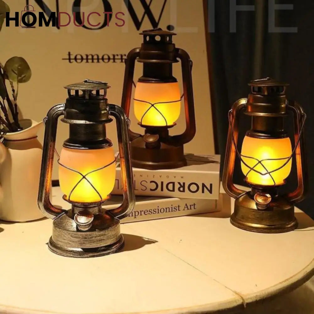 Retro Vintage Sensor Lantern Light