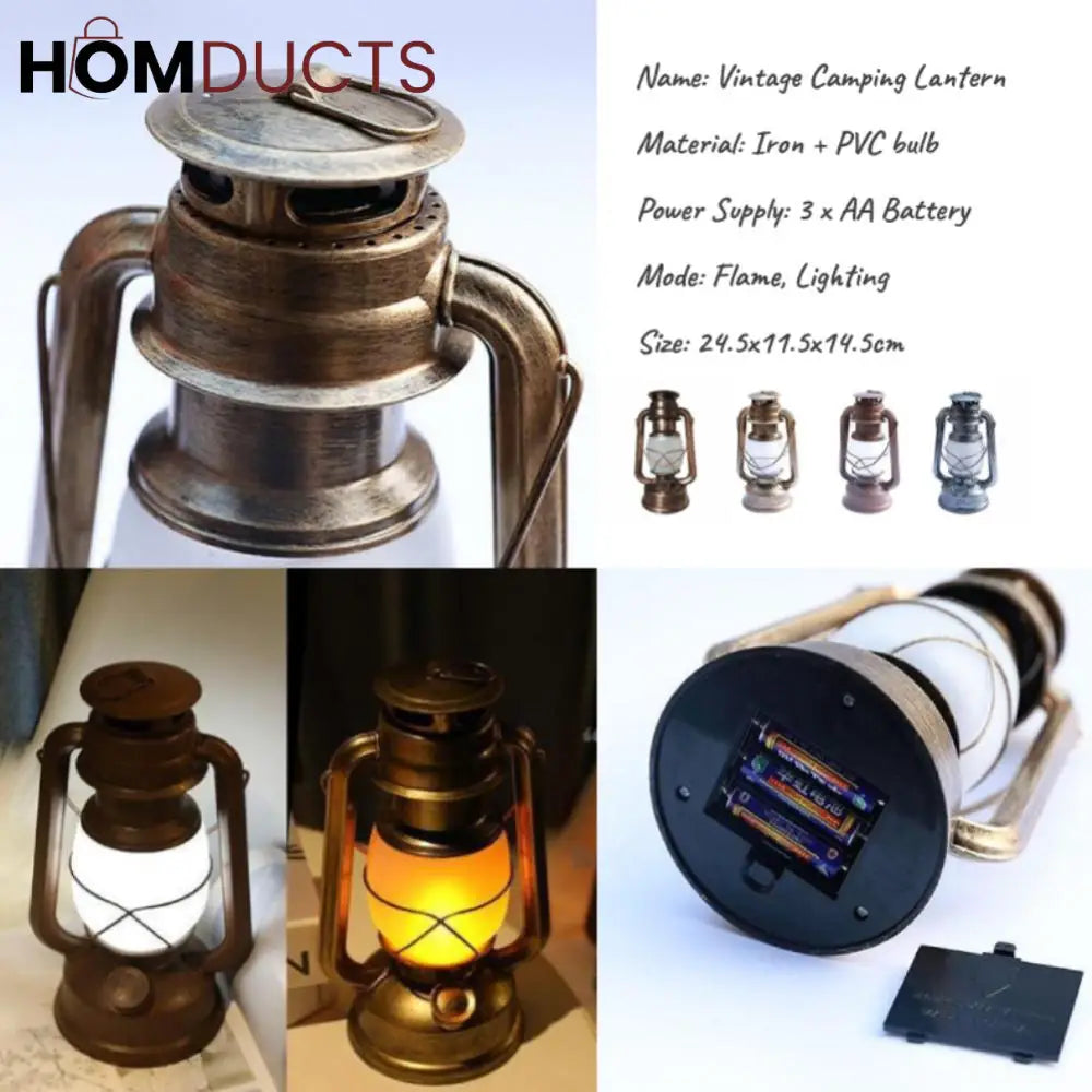 Retro Vintage Sensor Lantern Light