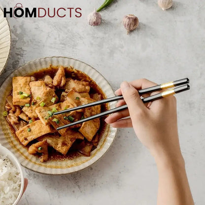 Reusable Non-slip Chopsticks (10pairs)