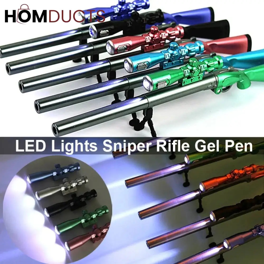 Rifle Shape Pen With Light