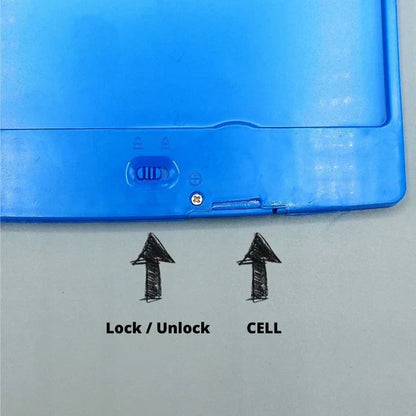 8.5-Inch LCD Colorful Writing Tablet for Kids – Reusable Drawing & Learning Pad