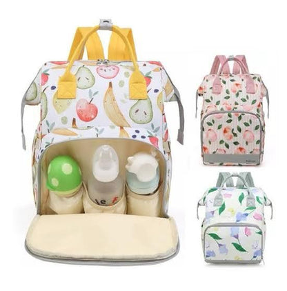 Travel Mummy Diaper Bag – Large Capacity Maternity Nappy Backpack for Moms