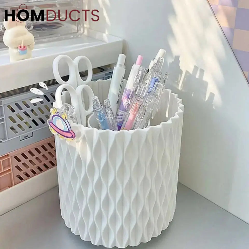 Rotating Cosmetic Brush Organiser