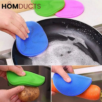 Round Silicone Sponge(4pcs)