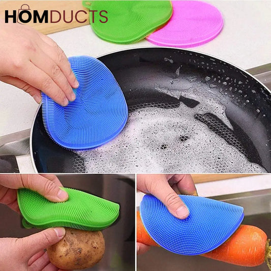 Round Silicone Sponge(4pcs)