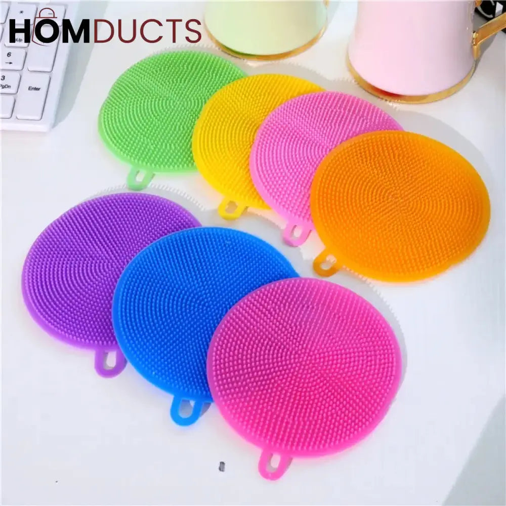Round Silicone Sponge(4pcs)