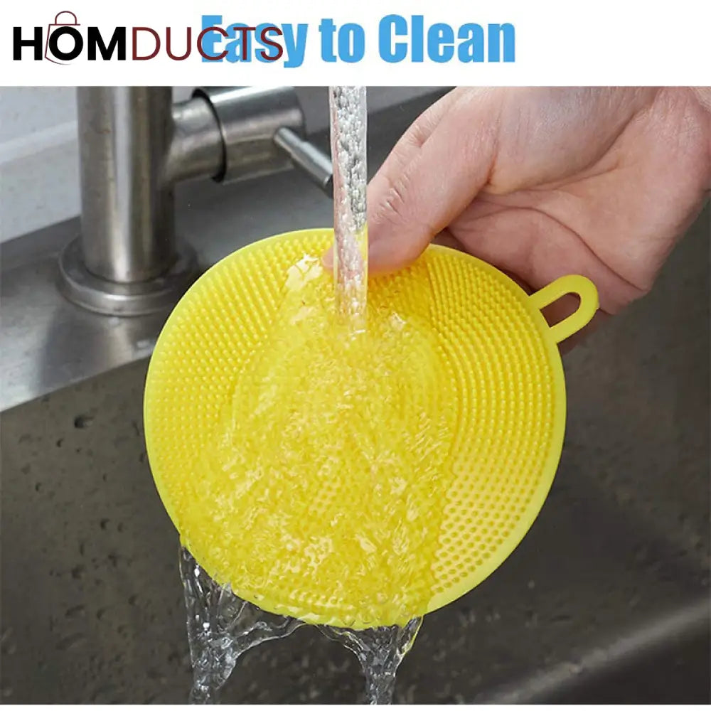 Round Silicone Sponge(4pcs)
