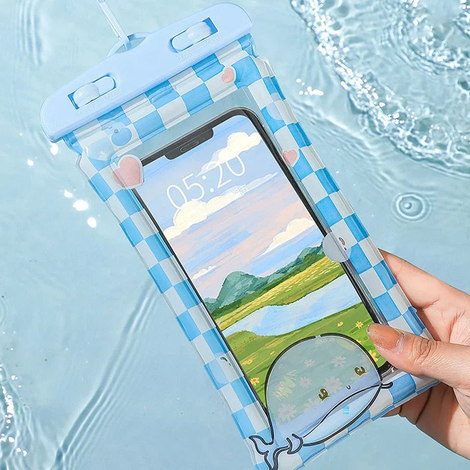 Imported - Printed Floating Waterproof Mobile Cover – Universal Fit for All Smartphones
