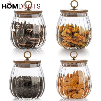 Sealed Airtight Glass Jars