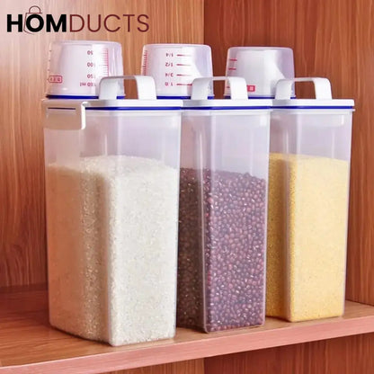 Sealed Airtight Grain Jar (2.5kg)