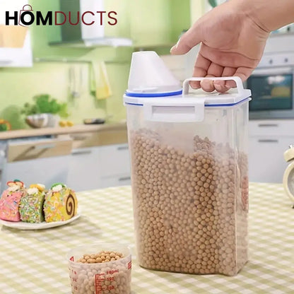 Sealed Airtight Grain Jar (2.5kg)
