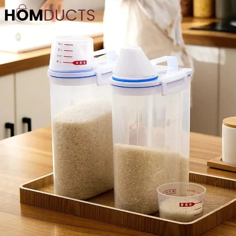 Sealed Airtight Grain Jar (2.5kg)