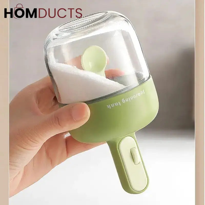 Sealed Seasoning Jar With Adjustable Spoon