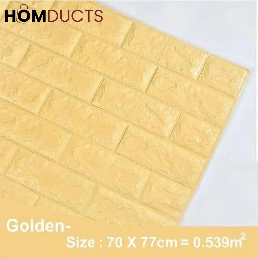 Self Adhesive 3D Brick Wall sheets
