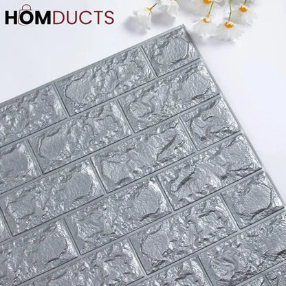 Self Adhesive 3D Brick Wall sheets