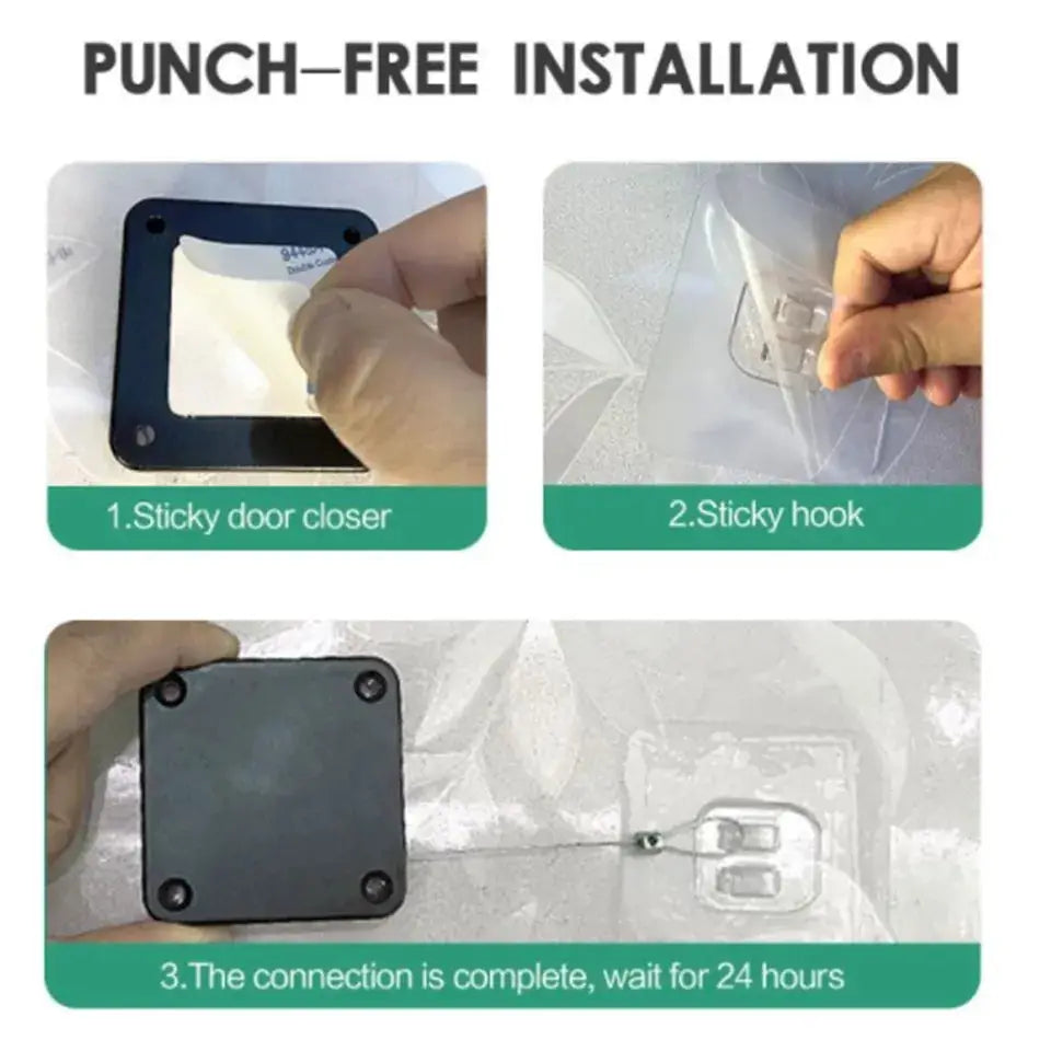 Self-Adhesive Door Closer