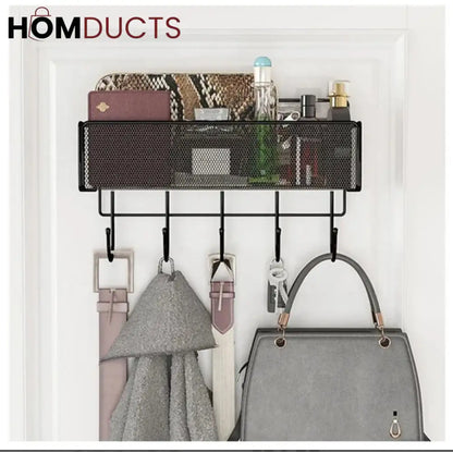 Self Adhesive Iron Shelf With Hook (premium quality)