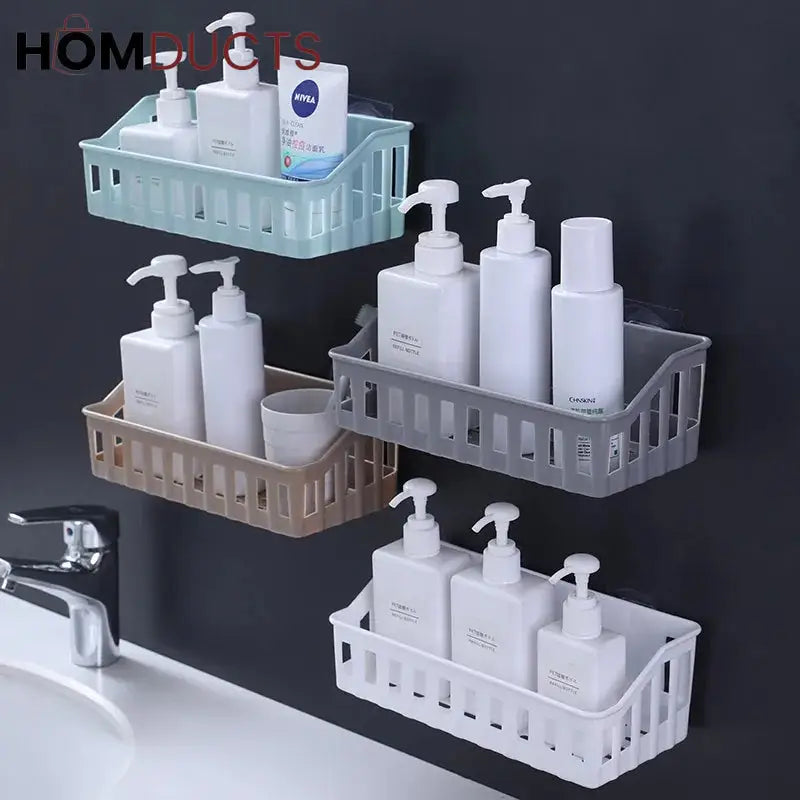 Self-adhesive Wall Mounted Rack