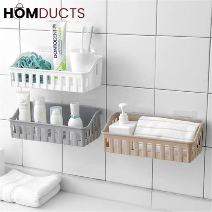 Self-adhesive Wall Mounted Rack