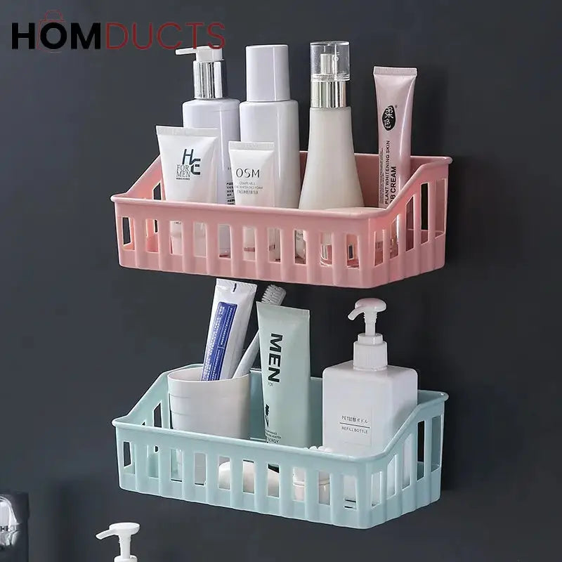 Self-adhesive Wall Mounted Rack