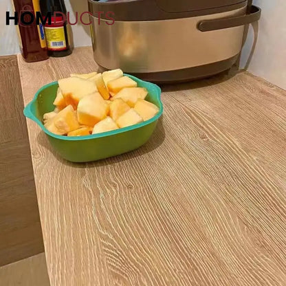 Self adhesive wooden sheets
