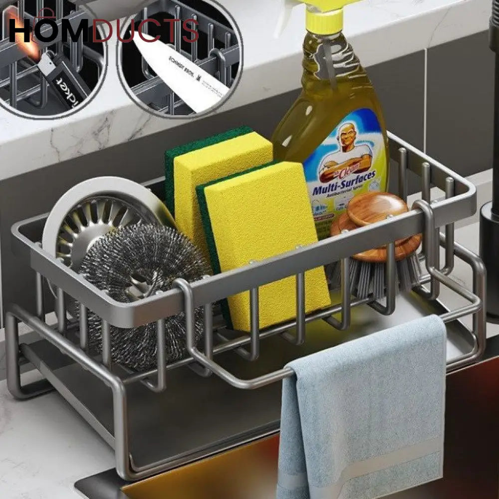 Self Drain Kitchen Sponge Rack (Premium Quality)