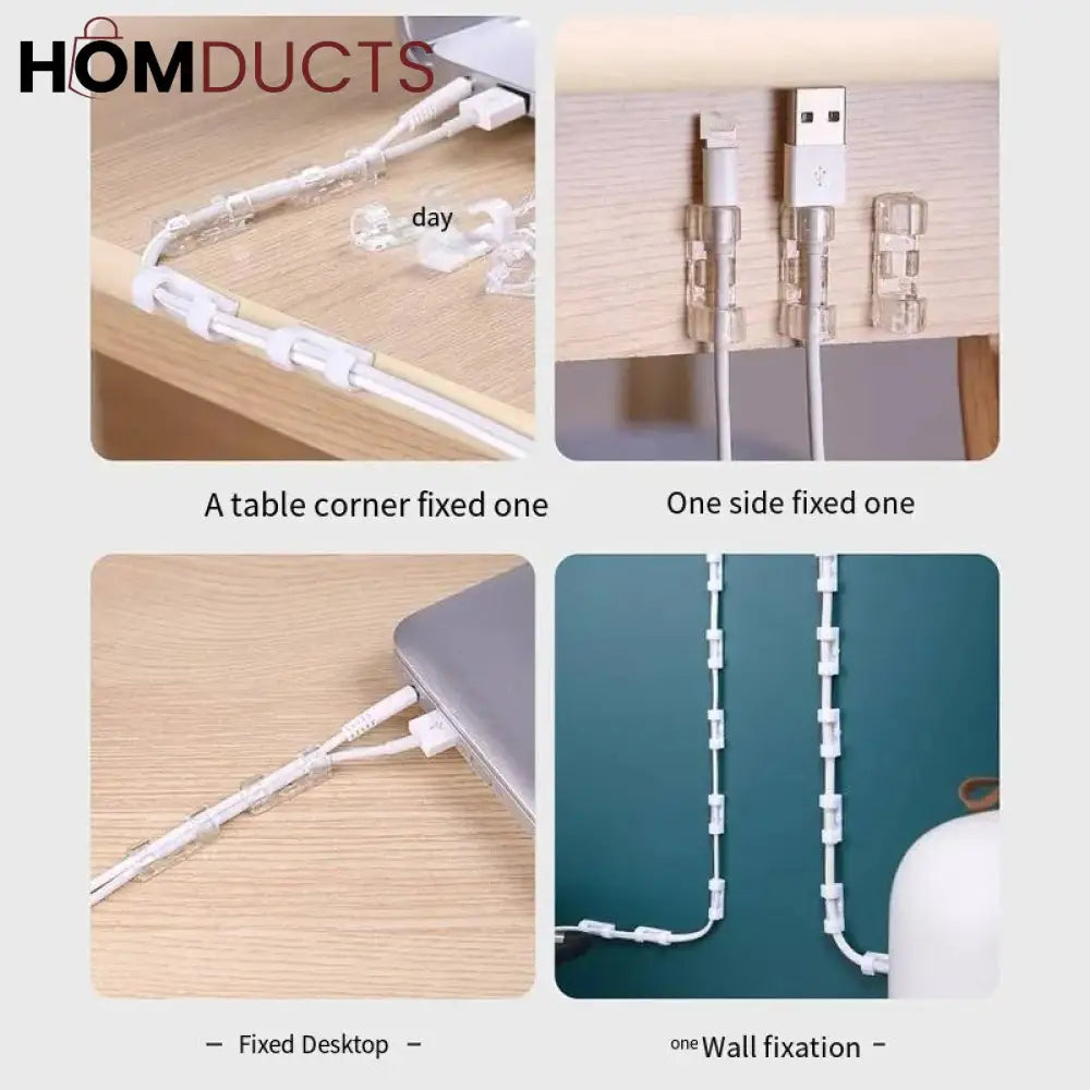Self Stick Wire Organizer (20pcs)