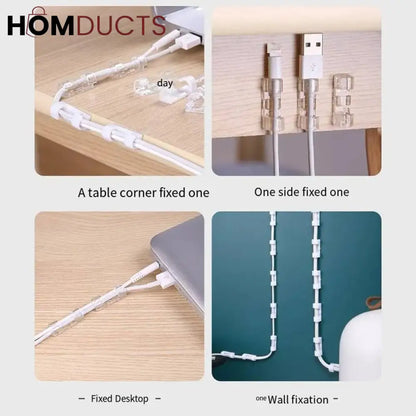 Self Stick Wire Organizer (20pcs)