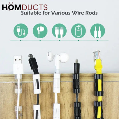 Self Stick Wire Organizer (20pcs)