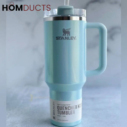 Shimmering Stanley Tumbler - Quencher H2.0 Insulated Cup With Straw