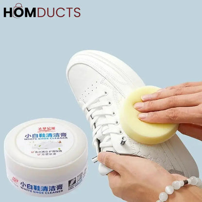 Shoes Cleaning Cream With Sponge