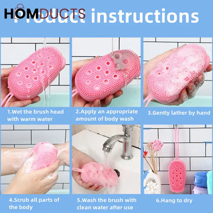Shower Exfoliating Bath Brush