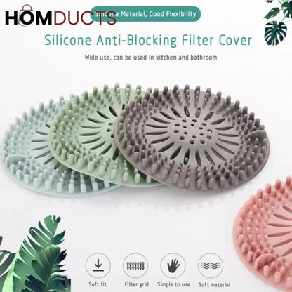 Silicon anti blocking filter cover