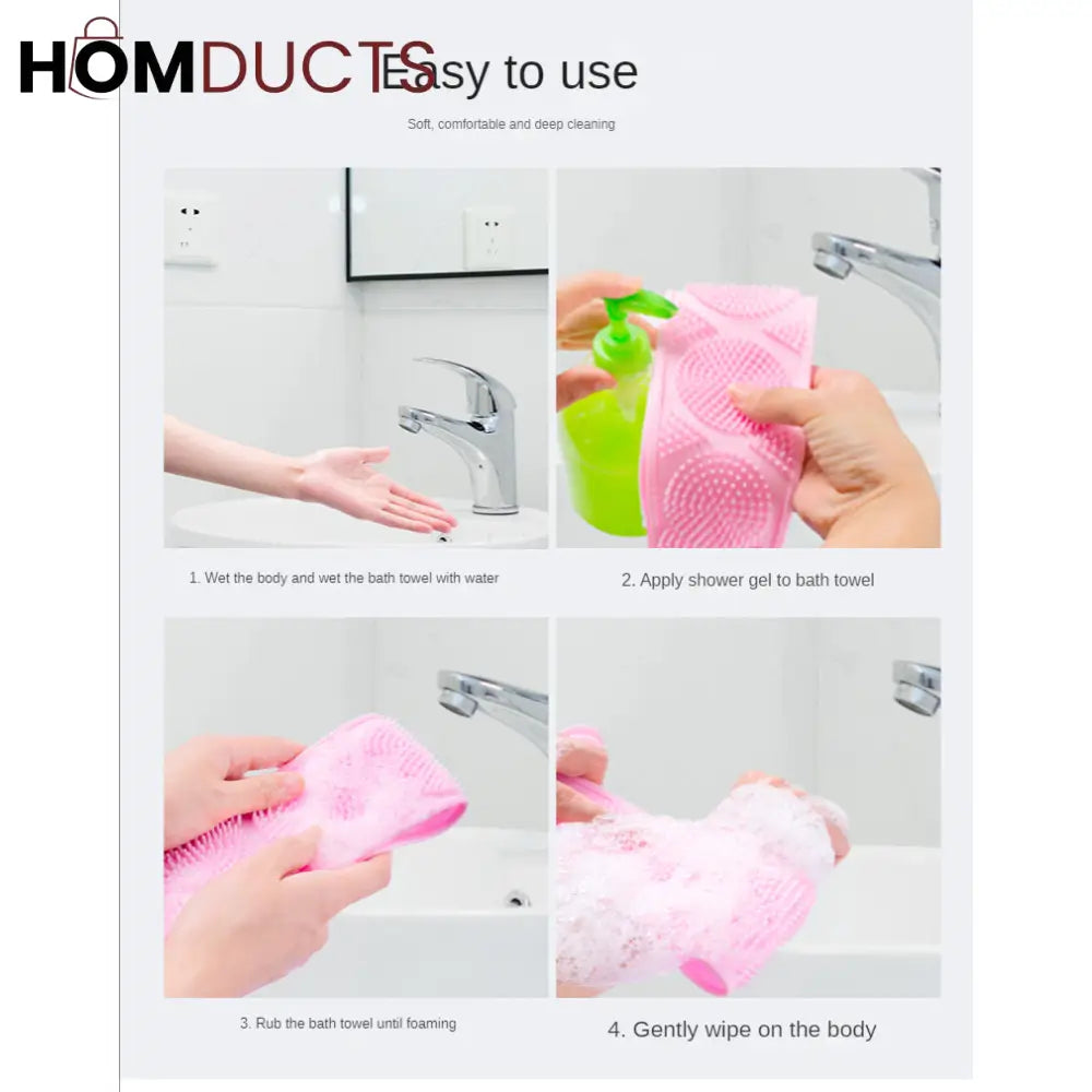 Silicone Bath Belt