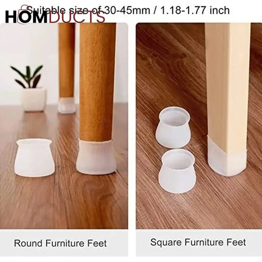 Silicone Chair Cover (Pack of 4pcs)