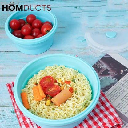 Silicone Collapsible Bowl Set (4pcs)
