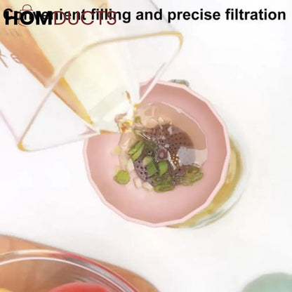 Silicone filter funnel