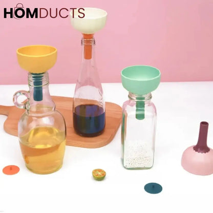 Silicone filter funnel