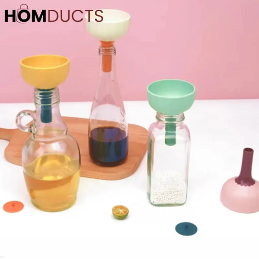 Silicone filter funnel