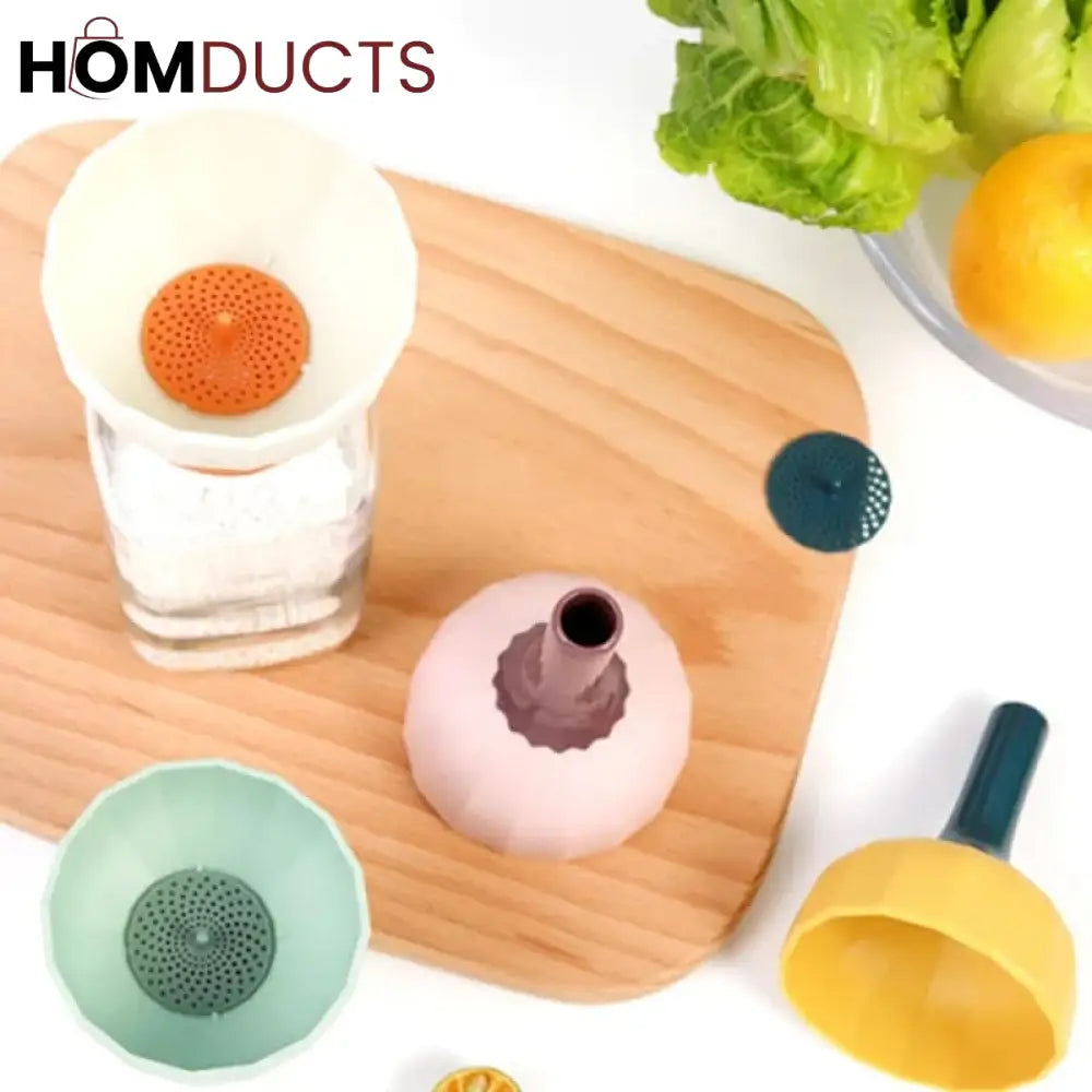 Silicone filter funnel