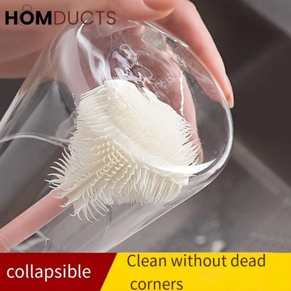 Silicone Flexible Bottle Cleaning Brush