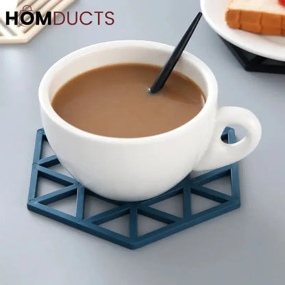 Silicone Heat Resistant Nonslip Coaster Set (4pcs set)