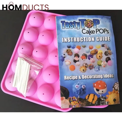 Silicone lollypop Mold With Sticks