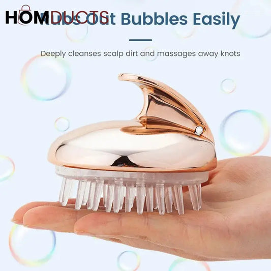 Silicone Scalp Massage And Cleaning Brush