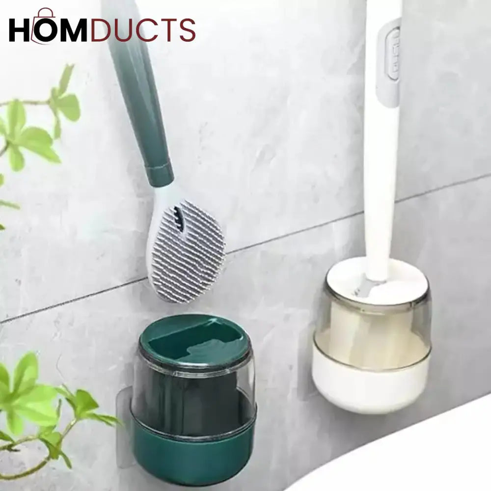 Silicone Soap Dispensing Toilet Brush