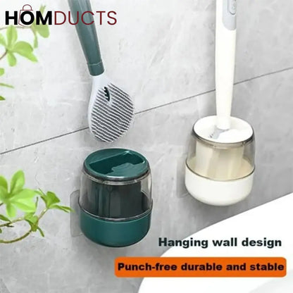 Silicone Soap Dispensing Toilet Brush