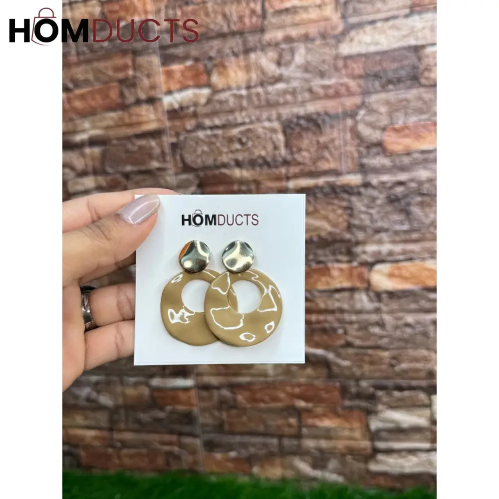 Simple Hollow Earings