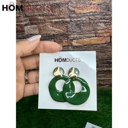 Simple Hollow Earings